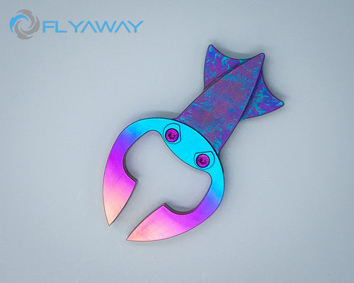 Teuthis - Brush pattern + Rainbow Fade